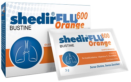 SHEDIRFLU 600 ORANGE 20 BUSTINE - Gruppofarmastore.it