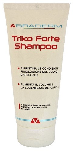 TRIKO FORTE SHAMPOO 200 ML BRADERM - Gruppofarmastore.it