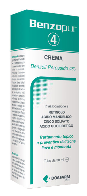BENZOPUR 4 CREMA 30 ML - Gruppofarmastore.it