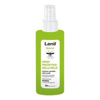 LENIL NATURAL SOLUZIONE ANTIZANZARA IN FLACONE + POMPA SPRAY 100 ML - Gruppofarmastore.it