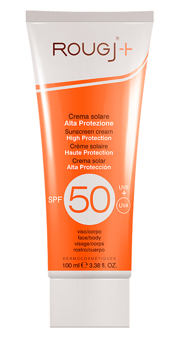 ROUGJ CREMA SOLARE CORPO ALTA PROTEZIONE SPF50 100 ML - Gruppofarmastore.it