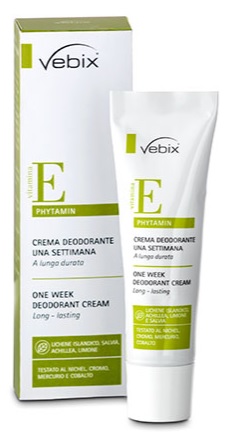 VEBIX PHYTAMIN CREMA DEODORANTE 1 SETTIMANA 25 ML - Gruppofarmastore.it