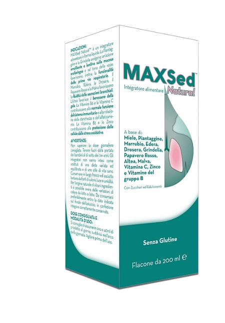 MAXSED NATURAL 200 ML - Gruppofarmastore.it