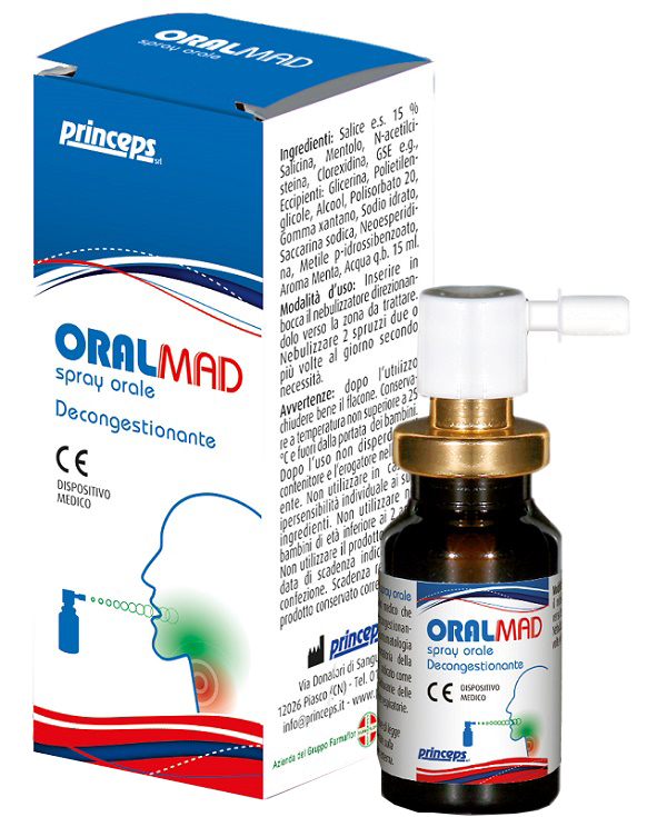 ORALMAD SPRAY 15 ML - Gruppofarmastore.it