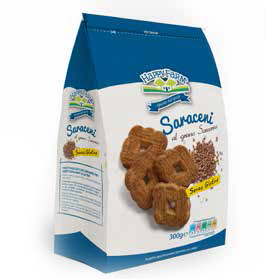 HAPPY FARM BISCOTTI SARACENI 300 G - Gruppofarmastore.it