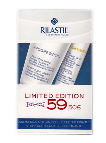 RILASTIL PROGRESSION IDRATANTE 50 ML + HD CONTORNO OCCHI 15 ML - Gruppofarmastore.it