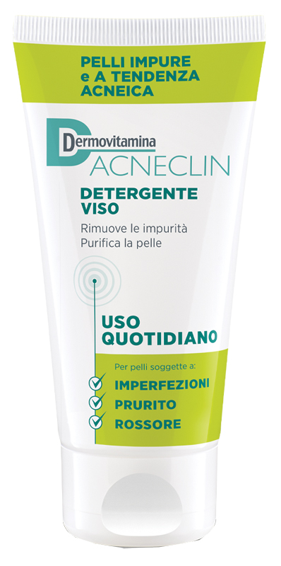 DERMOVITAMINA ACNECLIN DETERGENTE VISO 200 ML - Gruppofarmastore.it