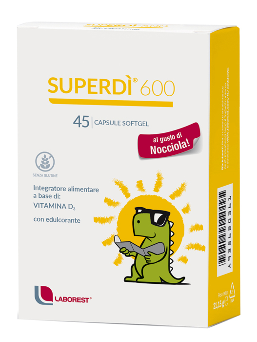 SUPERDI' 600 45 CAPSULE - Gruppofarmastore.it