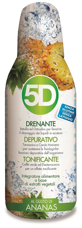 5D SLEEVERATO ANANAS 500 ML - Gruppofarmastore.it