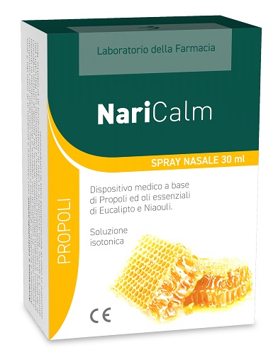 LABORATORIO DELLA FARMACIA NARICALM SPRAY NASALE 30 ML LINEA PROPOLI - Gruppofarmastore.it