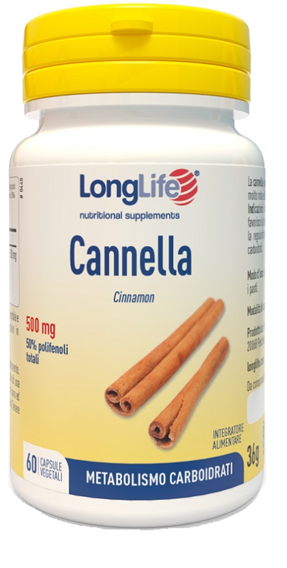 LONGLIFE CANNELLA 60 CAPSULE - Gruppofarmastore.it