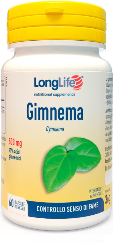 LONGLIFE GIMNEMA 60 CAPSULE VEGETALI - Gruppofarmastore.it