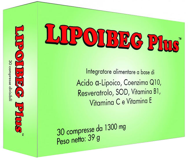 LIPOIBEG PLUS 30 COMPRESSE DA 1300 MG - Gruppofarmastore.it