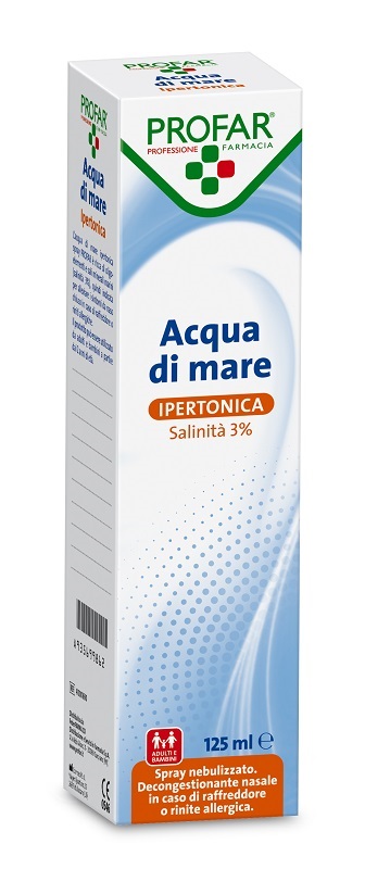ACQUA DI MARE SPRAY IPERTONICA 3% PROFAR 125 ML - Gruppofarmastore.it