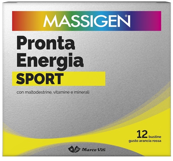 MASSIGEN SPORT PRONTA ENERGIA 12 BUSTINE - Gruppofarmastore.it