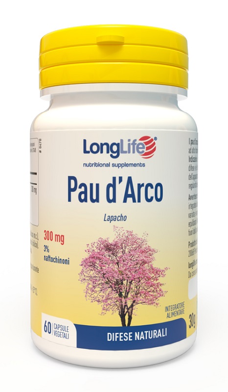 LONGLIFE PAU D'ARCO 60 CAPSULE VEGETALI - Gruppofarmastore.it