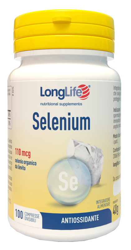LONGLIFE SELENIUM 100 COMPRESSE DIVISIBILI - Gruppofarmastore.it