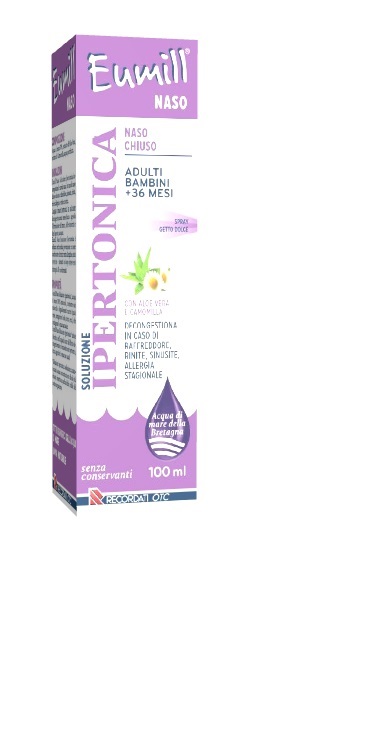 EUMILL NASO SPRAY SOLUZIONE IPERTONICA 100 ML - Gruppofarmastore.it
