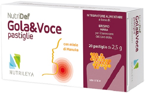 NUTRIDEF GOLA & VOCE MIELE 20 PASTIGLIE - Gruppofarmastore.it
