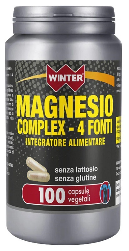 WINTER MAGNESIO COMPLEX 4 FONTI 100 CAPSULE VEGETALI - Gruppofarmastore.it