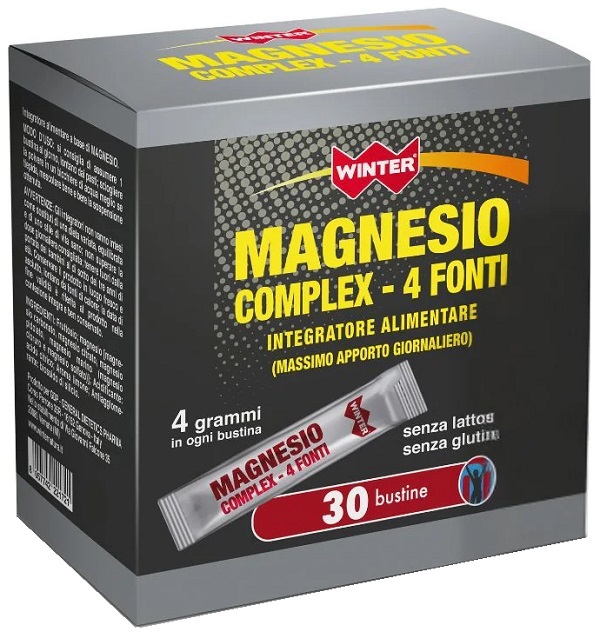 WINTER MAGNESIO COMPLEX 4 FONTI 30 BUSTINE - Gruppofarmastore.it