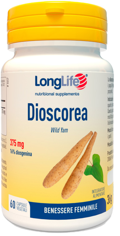 LONGLIFE DIOSCOREA 60 CAPSULE - Gruppofarmastore.it