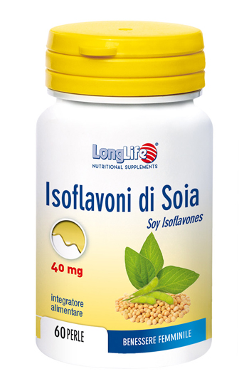 LONGLIFE ISOFLAVONI SOIA 60 PERLE - Gruppofarmastore.it