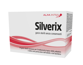 GARZA PERIOCULARE SILVERIX 14 PEZZI - Gruppofarmastore.it
