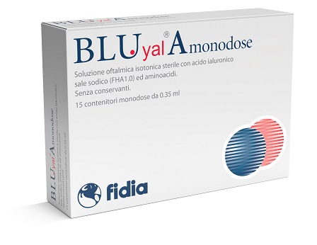 BLU YAL A MONODOSE GOCCE OCULARI 15 FLACONCINI 0,35 ML - Gruppofarmastore.it