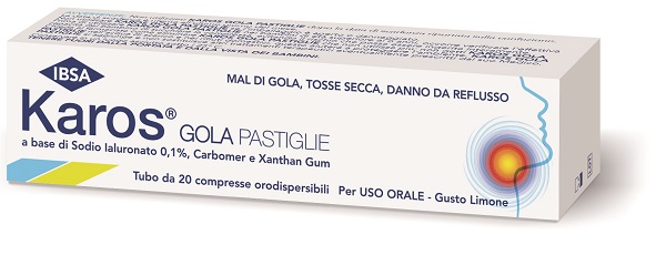 KAROS GOLA 20 PASTIGLIE ORODISPERSIBILI - Gruppofarmastore.it
