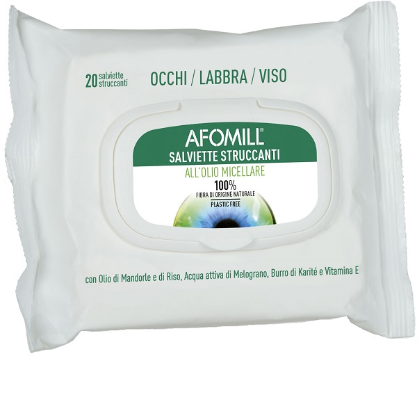 AFOMILL SALVIETTINE STRUCCANTI OLIO MICELLARE - Gruppofarmastore.it