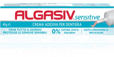 ALGASIV SENSITIVE CREMA ADESIVA PER PROTESI 40 G - Gruppofarmastore.it