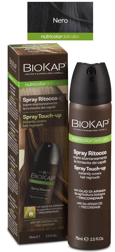 BIOS LINE BIOKAP NUTRICDEL SPRAY RITOCCO NERO 75 ML - Gruppofarmastore.it