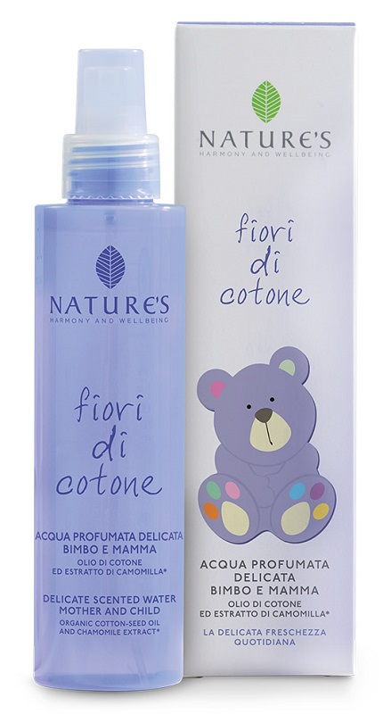 NATURES FIORI DI COTONE ACQUA PROFUMATA DELICATA BIMBO E MAMMA 150 ML - Gruppofarmastore.it