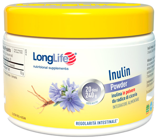 LONGLIFE INULINA POWDER 240 G - Gruppofarmastore.it