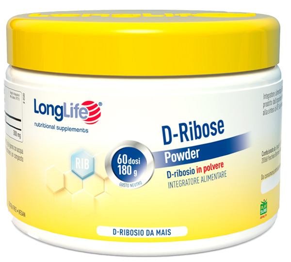 LONGLIFE D-RIBOSE POWDER 180 G - Gruppofarmastore.it