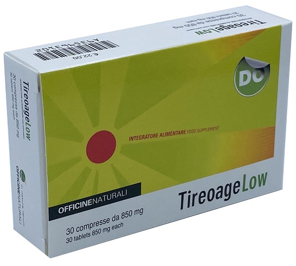 TIREOAGE LOW 30 COMPRESSE 850 MG - Gruppofarmastore.it