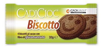 CADICIOC BISCOTTO CACAO 4 PEZZI 8 G - Gruppofarmastore.it