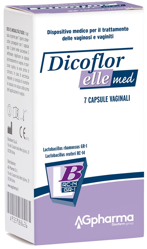 DICOFLOR ELLE MED 7 CAPSULE VAGINALI - Gruppofarmastore.it