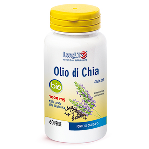 LONGLIFE OLIO DI CHIA BIO 60 PERLE - Gruppofarmastore.it