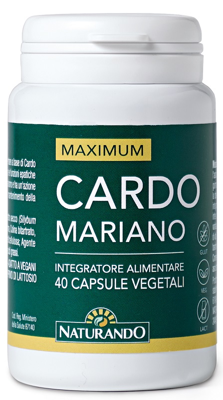 MAXIMUM CARDO MARIANO 40 CAPSULE - Gruppofarmastore.it