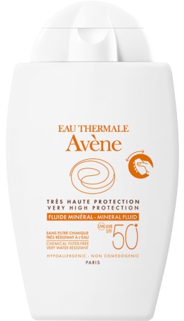EAU THERMALE AVENE SOLARE FLUIDO MINERALE 50+ 40 ML - Gruppofarmastore.it