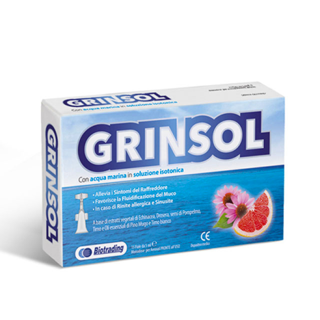 GRINSOL 15 FIALE X 5 ML - Gruppofarmastore.it