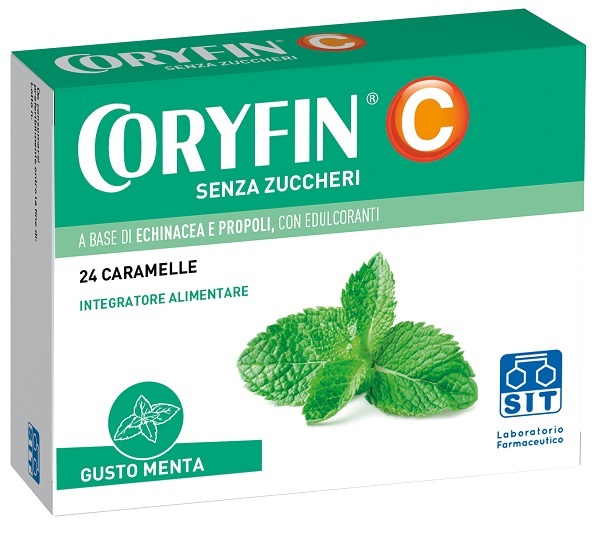 CORYFIN C SENZA ZUCCHERO MENTOLO 48 G - Gruppofarmastore.it