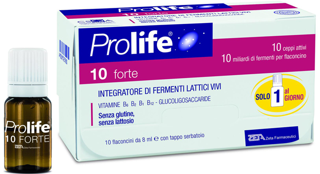 PROLIFE 10 FORTE 10 FLACONCINI DA 8 ML - Gruppofarmastore.it