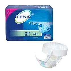 PANNOLONE A CINTURA PER INCONTINENZA TENA FLEX SUPER SMALL 30 PEZZI - Gruppofarmastore.it