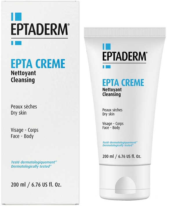 EPTA CREME PELLI SECCHE DETERGENTE VISO CORPO 200 ML - Gruppofarmastore.it