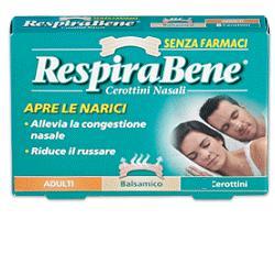 CEROTTO NASALE BALSAMICO ADULTI RESPIRA BENE 10 PEZZI - Gruppofarmastore.it