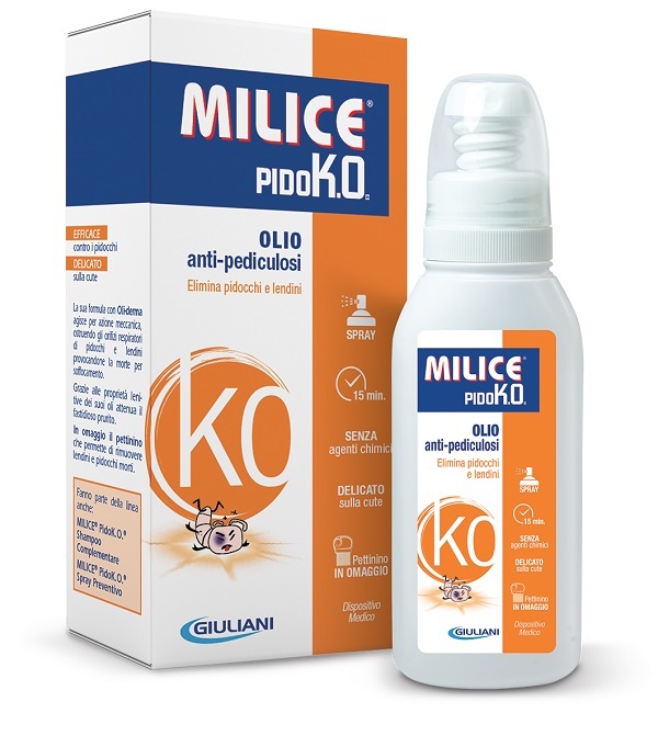 MILICE PIDOKO OLIO ANTIPEDICULOSI 75ML - Gruppofarmastore.it