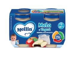 MELLIN MERENDA YOGURT MELA 2 X 120 G - Gruppofarmastore.it